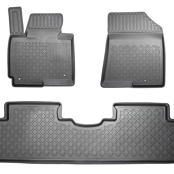 Covorase auto tip tavita Kia Carens IV, an fabricatie 04.2013 - 08.2019, caroserie van 5-7 locuri, fara rand 3 | 603187