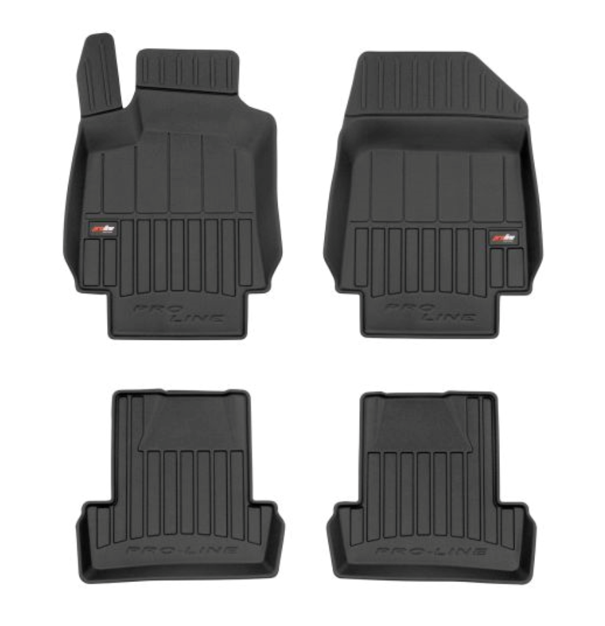 Covorase auto tip tavita Renault Clio III, an fabricatie 09.2005 - 09.2012, caroserie hatchback | 3D409651
