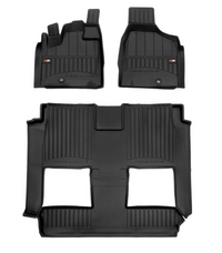 Covorase auto tip tavita Dodge Grand Caravan, an fabricatie 2007 - 2020, caroserie van scaune tip bucket, consola superioara | 3D409941