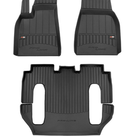 Covorase auto tip tavita Tesla Model X, an fabricatie 10.2016 - 12.2020, caroserie suv | 3D408630