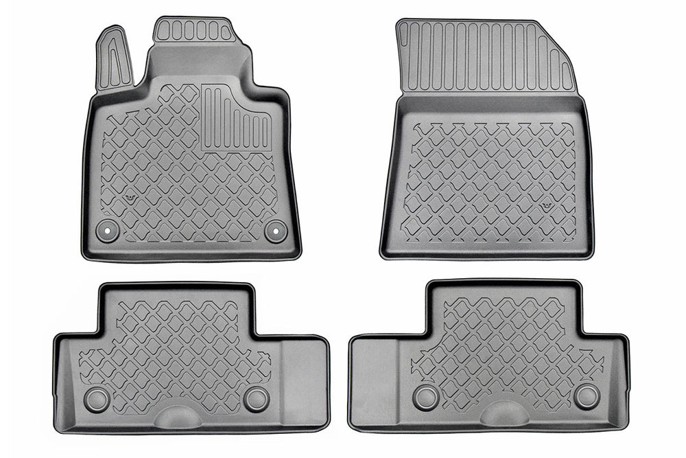 Covorase auto tip tavita Citroen C4 Grand SpaceTourer, an fabricatie 09.2013 - prezent, caroserie van al 3-lea rand exclus | 603510