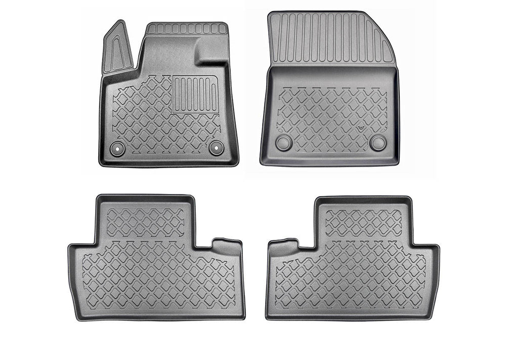 Covorase auto tip tavita Peugeot 5008 II, an fabricatie 07.2017 - 09.2024, caroserie suv al 3-lea rand exclus | 603574