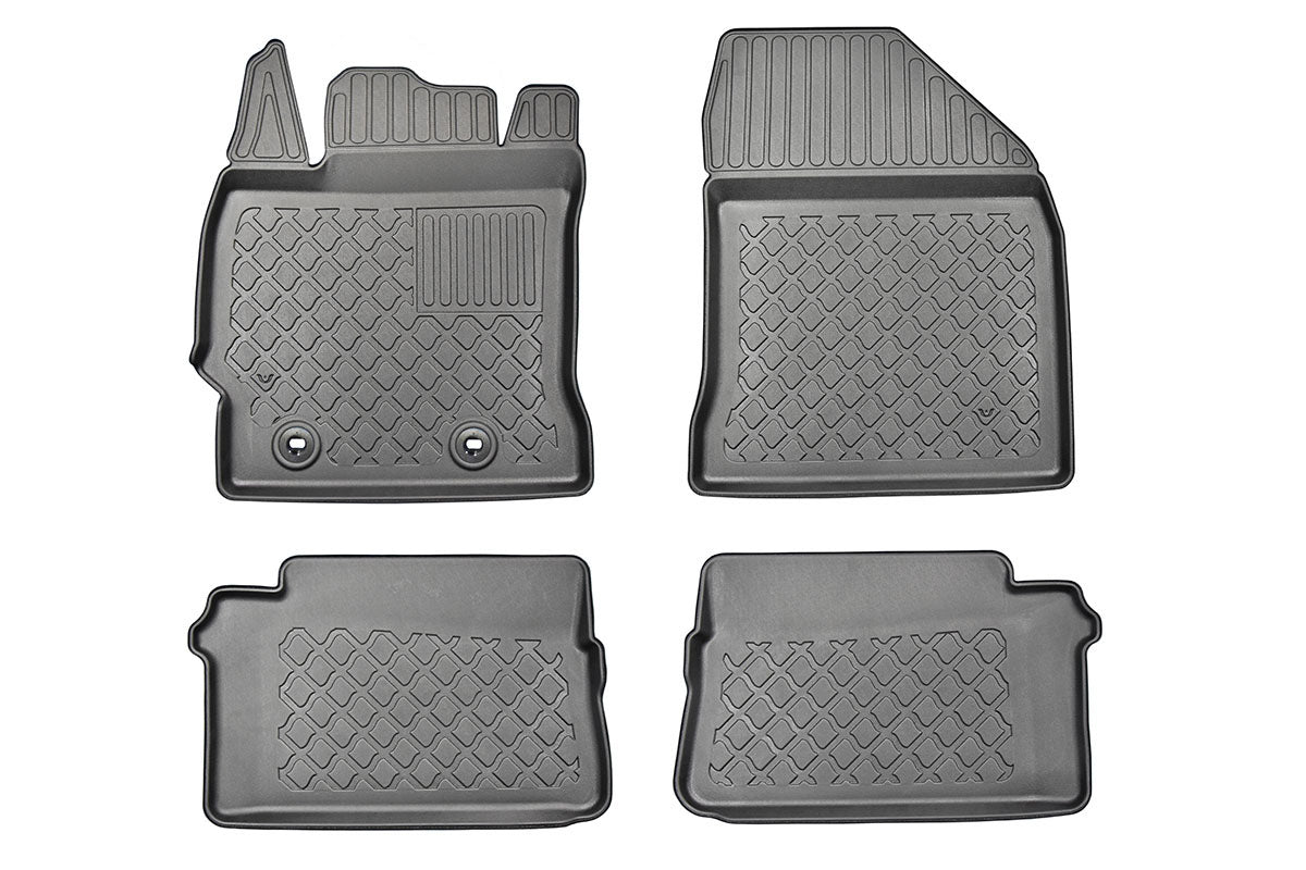 Covorase auto tip tavita Toyota Auris Auris II Hybrid, an fabricatie 07.2013 - 12.2018, caroserie hatchback | 603374