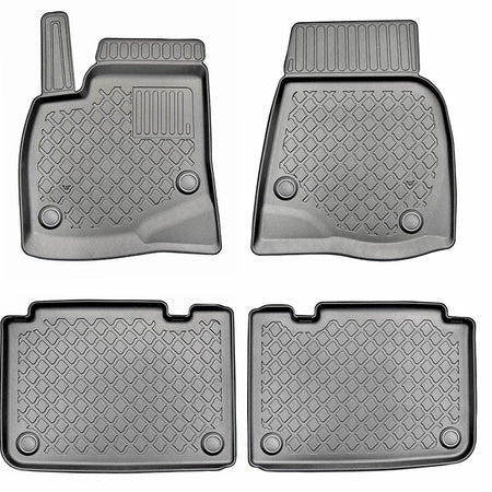 Covorase auto tip tavita Tesla Model S, an fabricatie 07.2012 - 03.2015, caroserie coupe pentru modelele cu tractiune spate | 603864