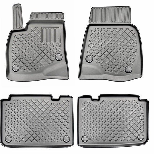 Covorase auto tip tavita Tesla Model S, an fabricatie 07.2012 - 03.2015, caroserie coupe pentru modelele cu tractiune spate | 603864
