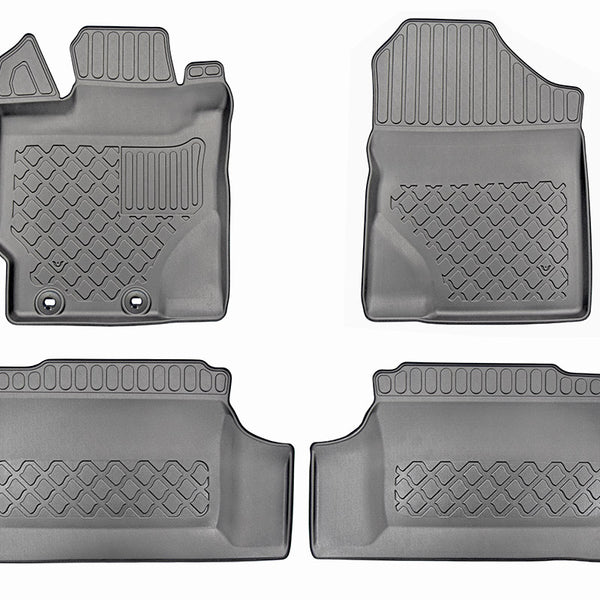 Covorase auto tip tavita Toyota Yaris III, an fabricatie 09.2011 - 08.2020, caroserie hatchback | 602773