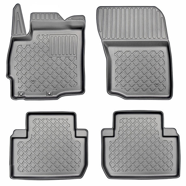 Covorase auto tip tavita Mitsubishi Outlander III, an fabricatie 09.2012 - prezent, caroserie suv nu corespunde pentru hybrid, fara rand 3 | 602899