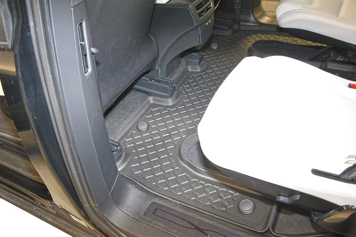 Covorase auto tip tavita Tesla Model X, an fabricatie 10.2016 - 12.2020, caroserie suv 6 locuri, rand 2 | 683861