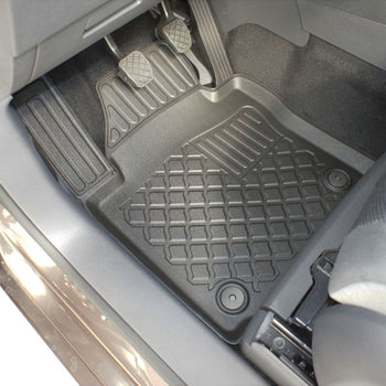 Covorase auto tip tavita Volkswagen Touran I, an fabricatie 03.2003 - 08.2015, caroserie van 5-7 locuri, fara rand 3 | 602551