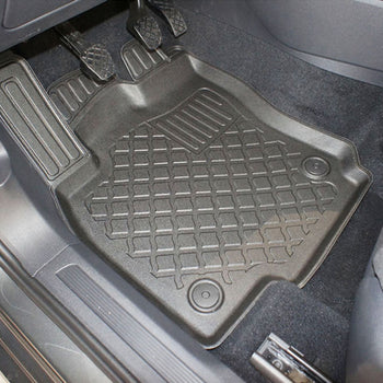 Covorase auto tip tavita Volkswagen Touran II, an fabricatie 09.2015 - prezent, caroserie van 5-7 locuri, fara rand 3 | 603415