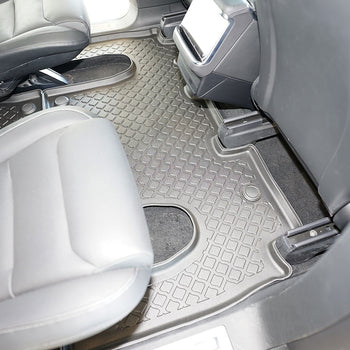 Covorase auto tip tavita Tesla Model X, an fabricatie 10.2016 - 12.2020, caroserie suv 6 locuri, rand 2 | 683874