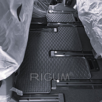 Covorase auto Hyundai Staria, an fabricatie 2022 - prezent, caroserie van randul 2 si randul 3, 9 locuri | 905939