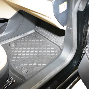 Covorase auto tip tavita Tesla Model S, an fabricatie 07.2012 - 03.2015, caroserie coupe pentru modelele cu tractiune spate | 603864