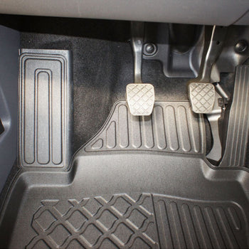 Covorase auto tip tavita Volkswagen Touran I, an fabricatie 03.2003 - 08.2015, caroserie van 5-7 locuri, fara rand 3 | 602551