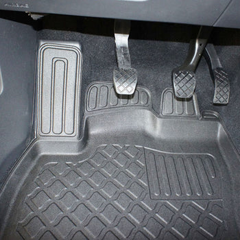 Covorase auto tip tavita Volkswagen Touran II, an fabricatie 09.2015 - prezent, caroserie van 5-7 locuri, fara rand 3 | 603415