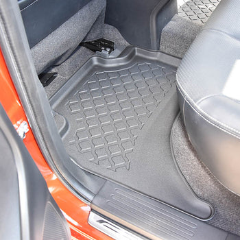 Covorase auto tip tavita Mitsubishi L200, an fabricatie 06.2015 - 11.2022, caroserie pick-up cabina dubla | 603495