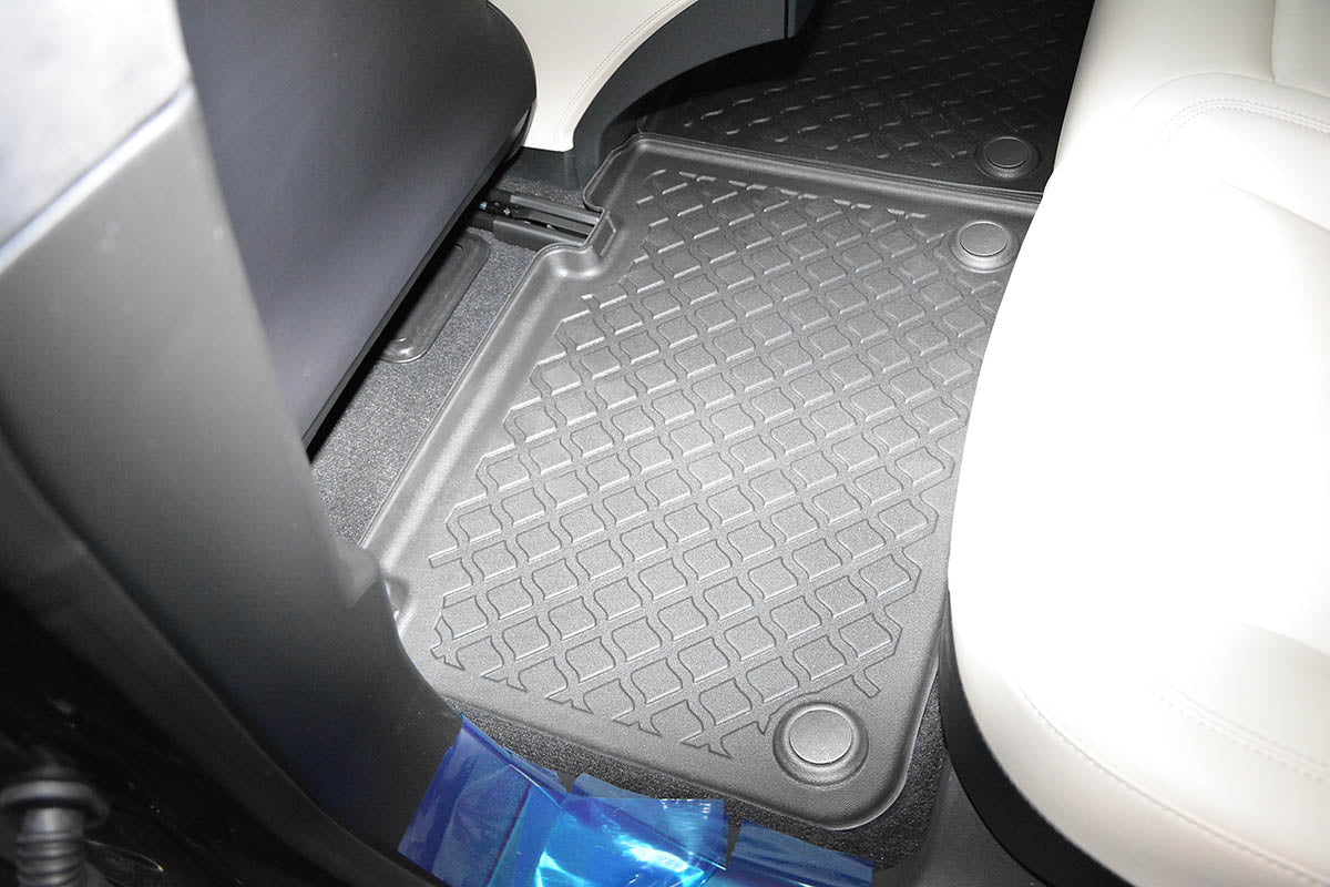 Covorase auto tip tavita Tesla Model S, an fabricatie 07.2012 - 03.2015, caroserie coupe pentru modelele cu tractiune spate | 603864