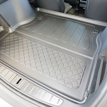 Tavite portbagaj Tesla Model X Facelift, caroserie suv, an fabricatie 01.2021 - prezent, 6-7 locuri, in spatele randului 2 de scaune (rand 3 culcat) | 193874GRD