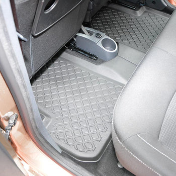 Covorase auto tip tavita Dacia Lodgy, an fabricatie 07.2012 - 10.2022, caroserie combi 5-7 locuri, fara rand 3 | 603052