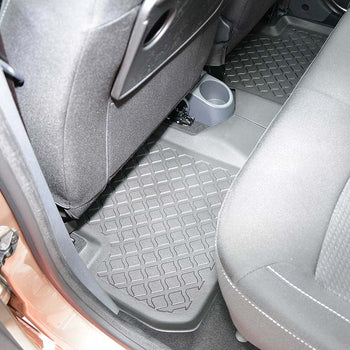 Covorase auto tip tavita Dacia Lodgy, an fabricatie 07.2012 - 10.2022, caroserie combi 5-7 locuri, fara rand 3 | 603052