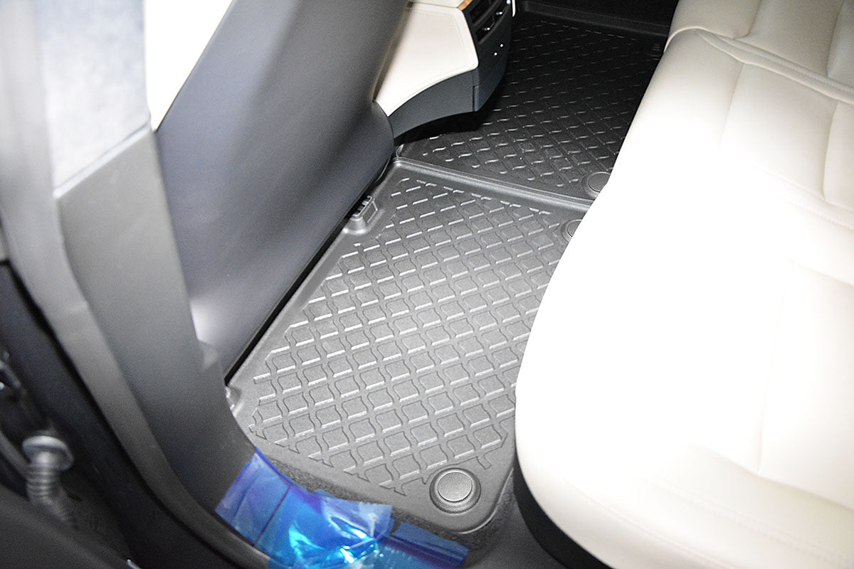 Covorase auto tip tavita Tesla Model S, an fabricatie 07.2012 - 03.2015, caroserie coupe pentru modelele cu tractiune spate | 603864