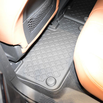 Covorase auto tip tavita Citroen DS 7 Crossback E-Tense, an fabricatie 01.2019 - prezent, caroserie suv nu corespunde pentru versiunea cu tunel median pe randul 2 | 603910