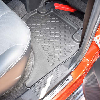 Covorase auto tip tavita Mitsubishi L200, an fabricatie 06.2015 - 11.2022, caroserie pick-up cabina dubla | 603495