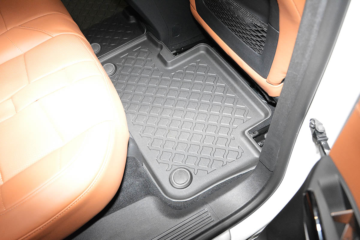 Covorase auto tip tavita DS 7 7 Crossback, an fabricatie 02.2018 - prezent, caroserie suv nu corespunde pentru versiunea cu tunel median pe randul 2 | 603910