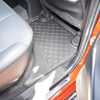 Covorase auto tip tavita Mitsubishi L200, an fabricatie 06.2015 - 11.2022, caroserie pick-up cabina dubla | 603495