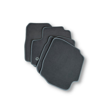 Covorase auto mocheta (gri) Citroen C5 I fabricatie 2000 - 2008, caroserie combi, sistme de prindere standard - 4