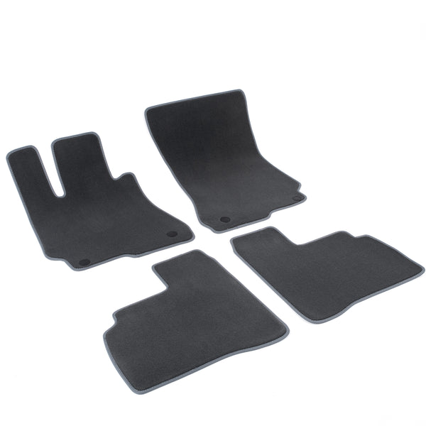 Covorase auto mocheta (gri) Mercedes S-Class W221, an fabricatie 07.2005 - 06.2013, caroserie sedan | M31080221GRI