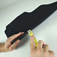 Covorase auto mocheta (negru) Saab 9-3 II fabricatie 2002 - 05.2014, caroserie sedan, sistme de prindere standard - 6