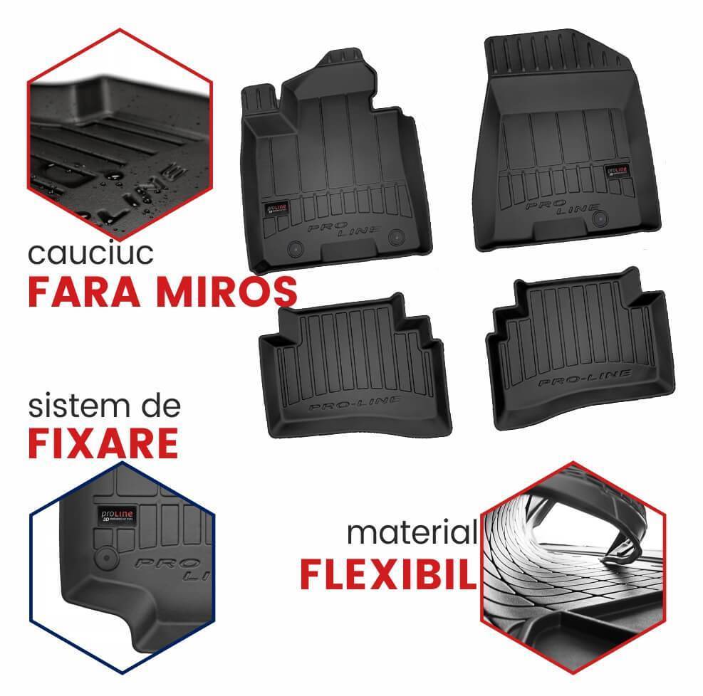 Covorase auto tip tavita Volkswagen Tiguan Tiguan I, an fabricatie 07.2007 - 04.2016, caroserie suv | 3D407619
