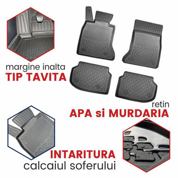 Covorase tip tavita Mercedes GLE I W166, caroserie SUV, fabricatie 06.2015 - 10.2018 - 11